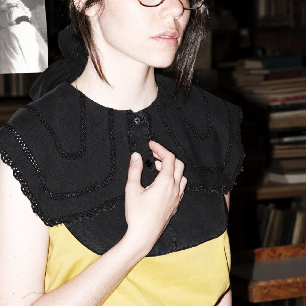 Wolf and Rita Marta Black Woman Women Tank Top Wolf and Rita   