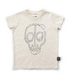 Nununu World Embroidered Skull Mask T-Shirt
