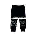 Bulb London 'BOARDING PASS' Knit Pants - Crown Forever