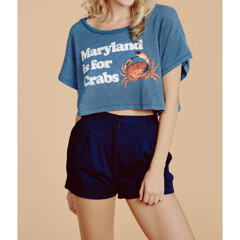 Wildfox Couture Maryland is for Crabs T-Shirt Sweater Wildfox Couture   