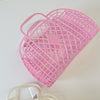 Sun Jellies Retro Basket (Large) Bubblegum Pink kids bags Sun Jellies   