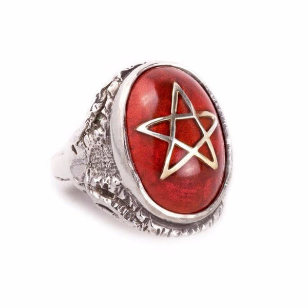 Alex Streeter Dragon's Blood Angel Heart Ring – Crown Forever