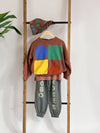 Bobo Choses Geometric Color Block sweatshirt kids sweatshirts Bobo Choses   