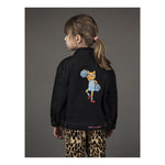 Mini Rodini Cheer Cat Denim Jacket * FINAL SALE kids jackets Mini Rodini   