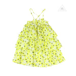Lil Lemons Sunshine Tiered Dress Yellow kids dresses Lil Lemons By For Love And Lemons   