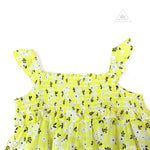 Lil Lemons Sunshine Smocked Dress Yellow kids dresses Lil Lemons By For Love And Lemons   