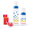 Lollaland Glass Baby Bottle Gift Set Three Colors Cup Lollaland Blue  