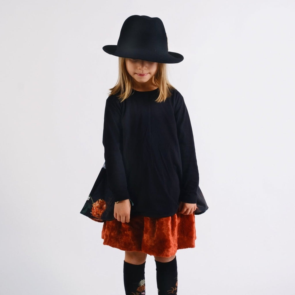 Wolf and Rita Leonardo Love Theater Fedora Hat kids hats Wolf and Rita   