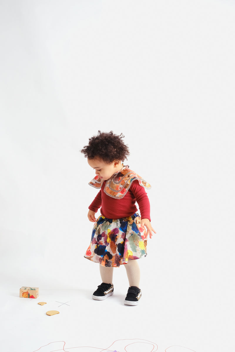 Wolf and Rita Luisa Blue Avalanche Baby Shorts kids shorts Wolf and Rita   