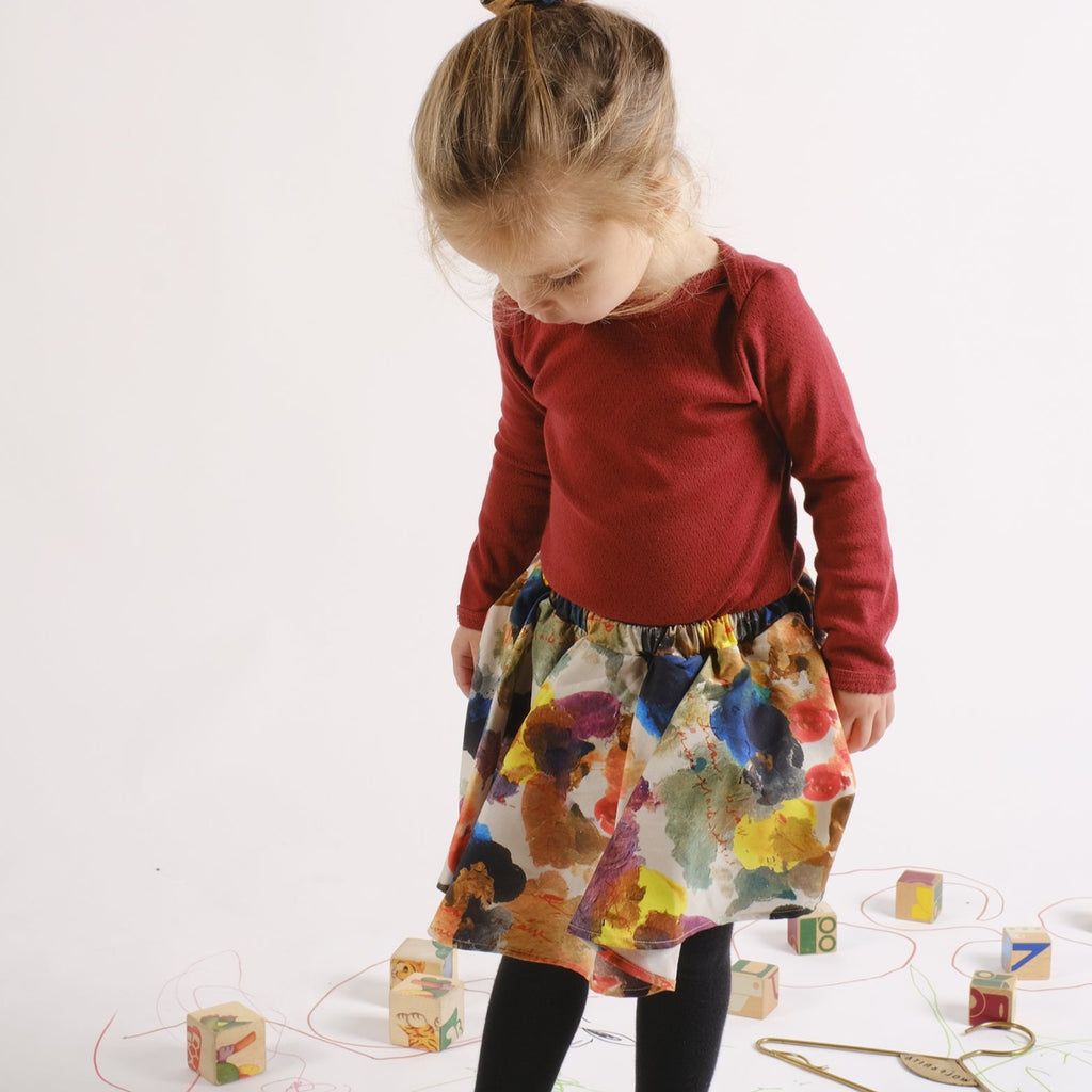 Wolf and Rita Luisa Blue Avalanche Baby Shorts kids shorts Wolf and Rita   