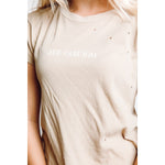 Wildfox Couture Aye Carumba No. 9 Tee in Pigment Maderas Tan WF Tee Wildfox Couture   