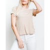 Wildfox Couture Aye Carumba No. 9 Tee in Pigment Maderas Tan WF Tee Wildfox Couture   