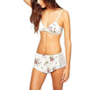 Wildfox Couture Lover's Bouquet Bralette & Short Pajama Boxed Set Sweater Wildfox Couture   