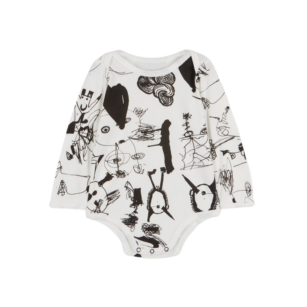 Wolf and Rita Artur Love Theater Baby Bodysuit baby bodysuit Wolf and Rita   