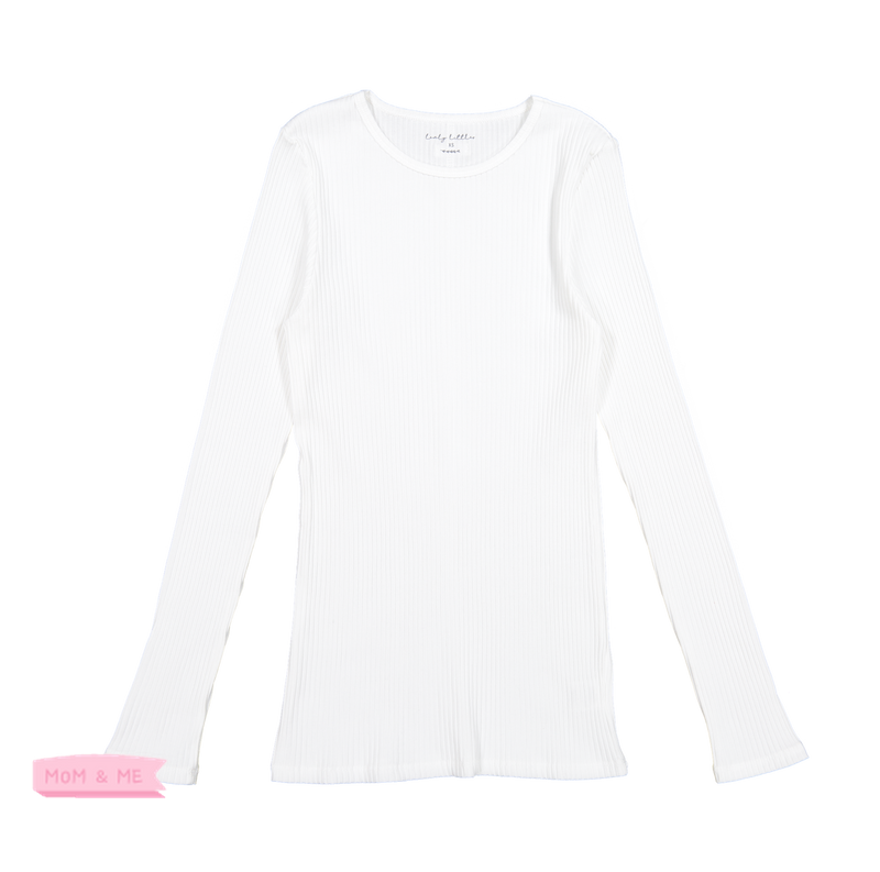Lovley Littles The Ribbed Women's Tee